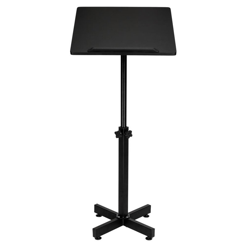 Ktaxon Lectern Portable Adjustable Height Podium Speaker Stand